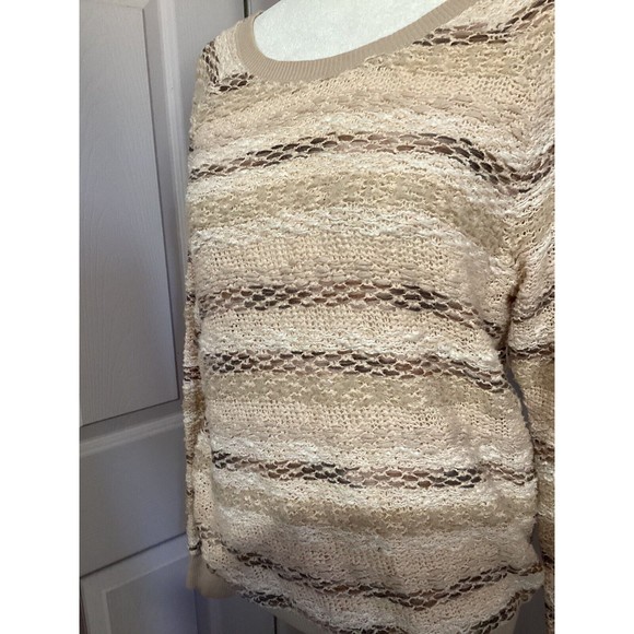 American Eagle Outfitters Cream Chunky Knit Sweater - Picture 3 of 6